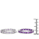 4.80 Carat Genuine Amethyst .925 Sterling Silver Earrings-7