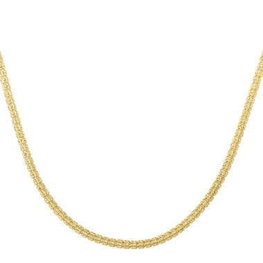Ice Barrel Chain in 14k Yellow Gold (3.10 mm) - 0
