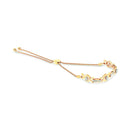 14K Yellow Gold Plated .925 Sterling Silver Channel Set Diamond Accent Twist 4â€-10â€ Adjustable Bolo Bracelet (I-J Color, I3 Clarity)-4