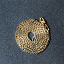 14k Yellow Gold Solid Round Box Chain 2.5 mm-6
