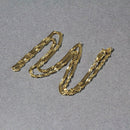 2.1mm 14k Yellow Gold Singapore Chain-5