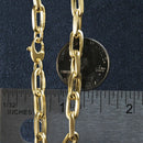 14k Yellow Gold French Cable Link Bracelet  (6.00 mm)-5
