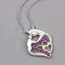 0.28 Carat Genuine Ruby .925 Sterling Silver Pendant-4