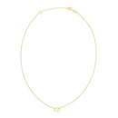 14K Yellow Gold Cancer Necklace-2