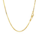 14k Yellow Gold Classic Box Chain 1.4mm-3