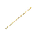 14k Yellow Gold French Cable Link Bracelet  (6.00 mm)-1