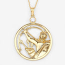 0.33 Carat Genuine White Zircon .925 Sterling Silver Pendant-4