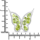 4.65 Carat Genuine Peridot .925 Sterling Silver Necklace-3
