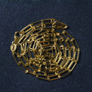 14K Yellow Gold Paperclip Chain (2.5mm)-6