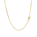 14k Yellow Gold Gourmette Chain 1.5mm-3