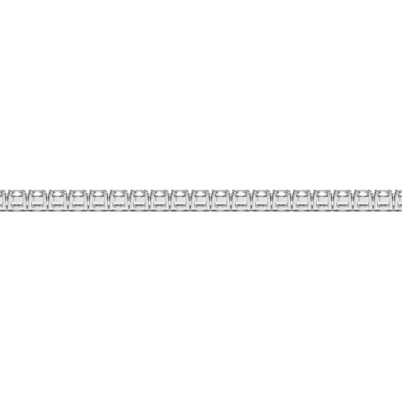 Lab Grown Round Diamond Tennis Bracelet in 14k White Gold (4 cctw F/G  VS2/SI1)