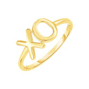 14k Yellow Gold with XO Ring-1