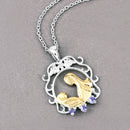 0.11 Carat Genuine Tanzanite .925 Sterling Silver Pendant-4