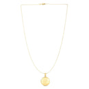 14k Yellow Gold Tree of Life Locket Necklace-1
