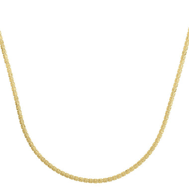 Ice Barrel Chain in 14k Yellow Gold (2.70 mm) - 0