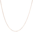 Unisex Solid 14K Yellow Gold 1.5mm Paperclip Chain Necklace - 18 Inches-1