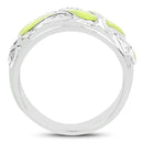 0.07 Carat Genuine White Topaz .925 Sterling Silver Ring-2