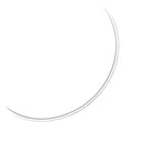 3.0 mm 14k Two Tone Gold Reversible Omega Necklace-1
