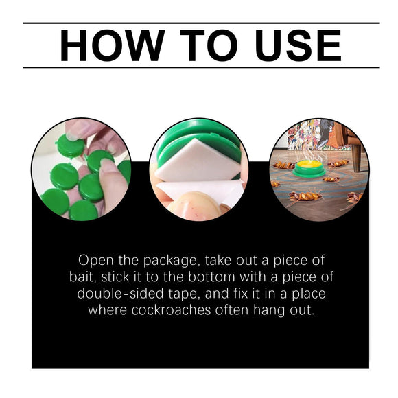 16-64 PCS Cockroach Bait Station Roach Killer USA Warehouse 🇺🇸
