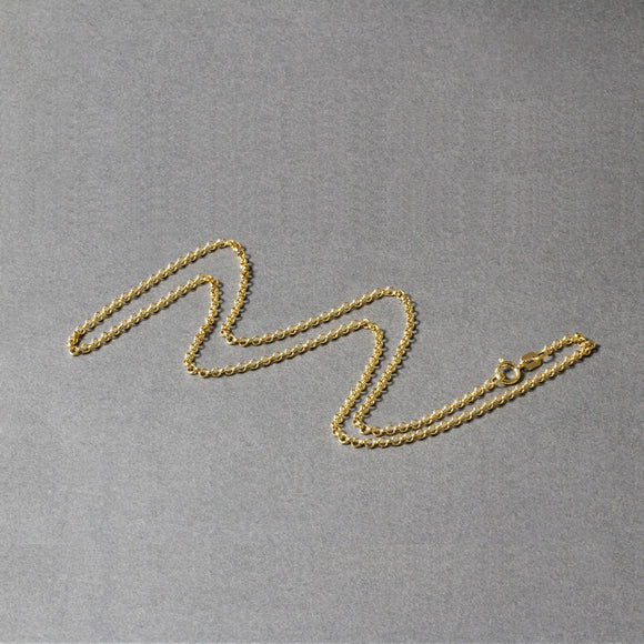 14k Yellow Gold Rolo Chain 1.9mm