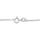 .925 Sterling Silver Diamond Accent Bypass Curve 18" Pendant Necklace (I-J Color, I3 Clarity)-3