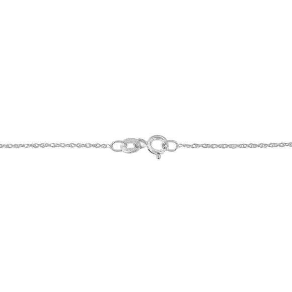 .925 Sterling Silver 4 Cttw Round-Cut Double Row Composite Diamond Heart 18" Pendant Necklace (K-L Color, I1-I2 Clarity)