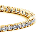 Lab Grown Round Diamond Tennis Bracelet in 14k Yellow Gold (7 cctw F/G  VS2/SI1)-2