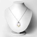 0.18 Carat Genuine Tanzanite .925 Sterling Silver Pendant-2