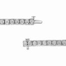 .925 Sterling Silver Miracle Set Diamond Accent Classic Tennis Bracelet (I-J Color, I2-I3 Clarity) - 7.25"-2