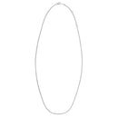 Double Extendable Cable Chain in 14k White Gold (1.40 mm)-3