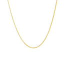 14k Yellow Gold Diamond Cut Rolo Chain 1.1mm-2