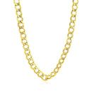 6.1mm 10k Yellow Gold Curb Chain-2