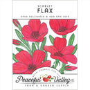 Flax, Scarlet (pack)-1