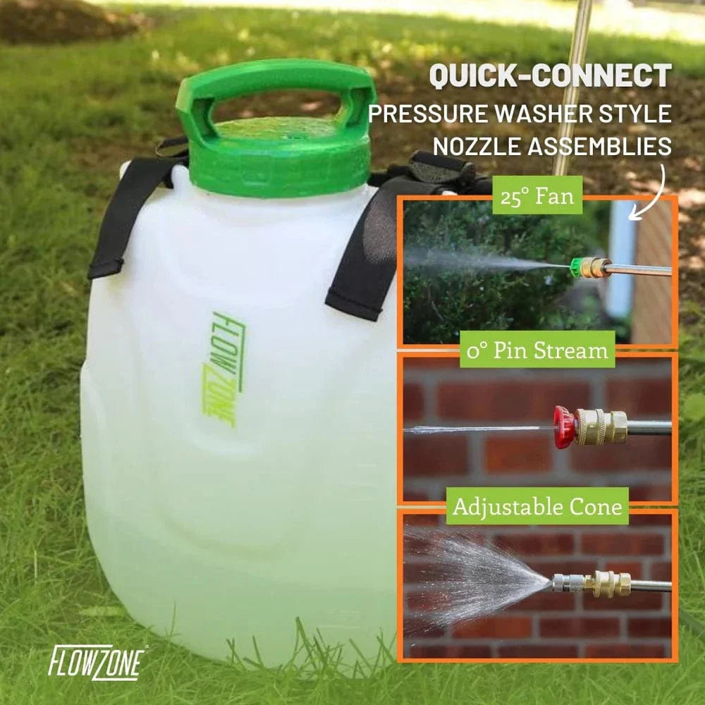 FlowZone Storm 2.5 Gallon Backpack Sprayer