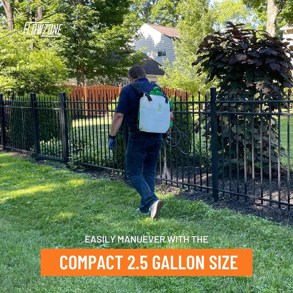 FlowZone Storm 2.5 Gallon Backpack Sprayer