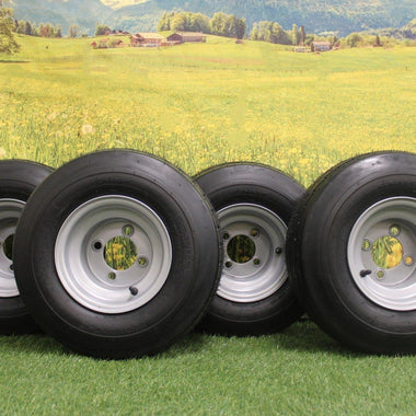 18x8.50-8 with 8x7 Gray Assembly for Golf Cart and Lawn Mower (Set of 4)