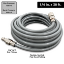 ViperFlow Poly Air Hose Kit - 1/4" x 30 ft.-3