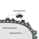 20 Inch MS290 Chain .325 Pitch .063 Gauge 81 DL For Stihl MS271 MS261 MS270 MS280 MS 260 290 024 026 028 Chainsaw 26RM3 81 22BPX081G-7