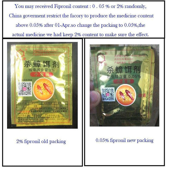 Home Pest Control Bait - Cockroach Killer 10 Pcs