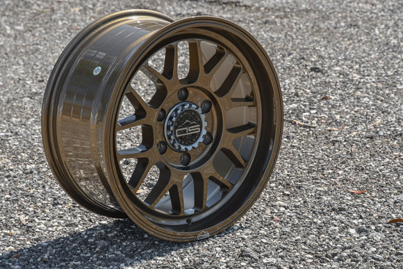 Overland Sector Hyperdrive Flow Formed 17x8.5 +25 5x108/5x114.3 73.1mm All Gloss Bronze
