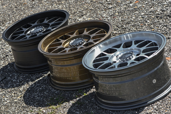 Overland Sector Hyperdrive Flow Formed 17x8.5 +25 5x108/5x114.3 73.1mm Gloss Gun Metal/Machined Face