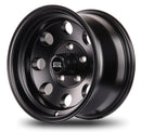 15x8 Mudder Trucker MT614 Deisel Satin Black 5x127 5x5 ET-19 Wheel Rim-4