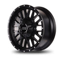 20x9 Mudder Trucker MT937 Sawtooth Black 6x135 6x139.7 6x5.5 ET18 Wheel-5