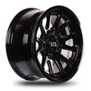 18x9 Mudder Trucker MT706 Detox Black 5x127 5x5 5x139.7 5x5.5 ET-12 Wheel-3
