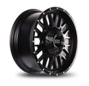 20x9 Mudder Trucker MT937 Sawtooth Black 6x135 6x139.7 6x5.5 ET18 Wheel-4