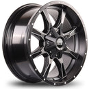 20x9 Mudder Trucker MT513 Breakover Black Milled 8x165.1 8x6.5 ET18 Wheel-4