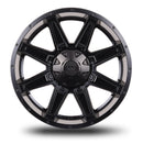 18x9 Mudder Trucker MT404 Deviant Black 5x139.7 5x5.5 5x150 ET18 Wheel Rim-2