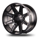 17x8.5 Mudder Trucker MT404 Deviant Black 5x114.3 5x4.5 5x127 5x5 18 Wheel-3