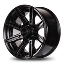 20x9 Mudder Trucker MT502 Stroker Matte Black 6x135 ET1 Wheel Rim-5