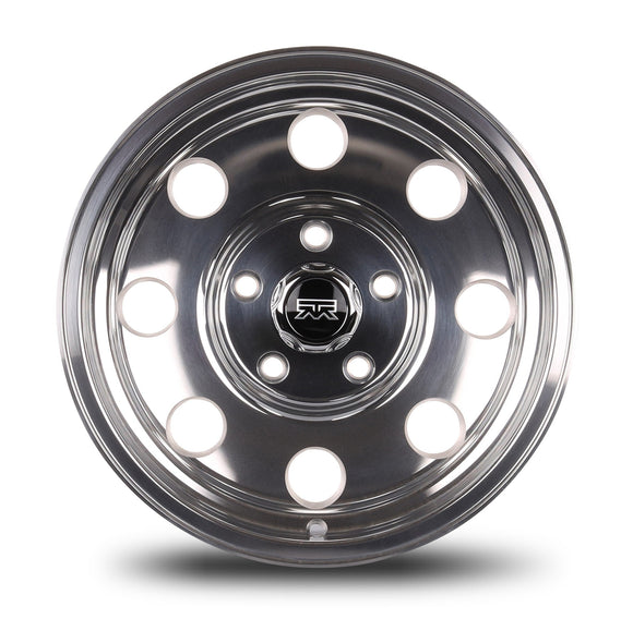16x8 Mudder Trucker MT614 Deisel Polished 5x127 5x5 ET0 Wheel Rim